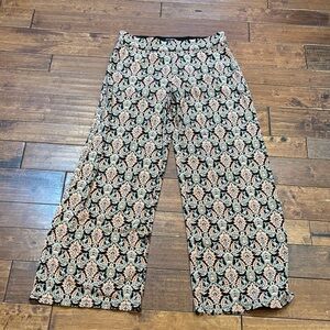 Max Edition stretchy wide leg palazzo pants sz L